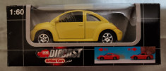 Masinuta macheta Volkswagen VW Beetle DIE CAST 1:60 pull-back action foto