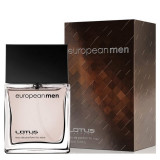 Apa de toaleta Revers European Men pentru barbati, 100 ml, Lotus