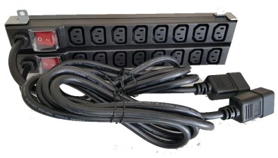 Modular PDU Extension Bar HP 2 x 228480-002 252638-001 EO4601 C13 8 Outlets foto