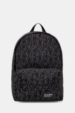 EA7 Emporio Armani rucsac culoarea negru, mare, cu imprimeu, AF10465.7X000001
