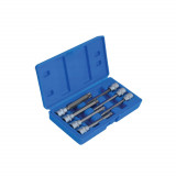 Set biti torx, extra lungi, cuplaj 3/8&quot;, T25-T60, Satra