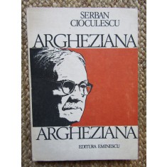 Argheziana - Serban Cioculescu