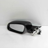 Oglinda Laterala Stanga BMW Seria 3 F30 F80 2017, OEM 7345659, Negru/Portocaliu, Second Hand cu Garantie