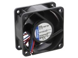 Ventilator axial 12V DC 60x60x25mm 56m3/h 43dBA cu bilă