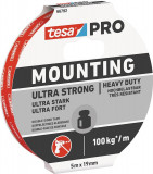 Cumpara ieftin Tesa Mounting PRO Ultra Strong, bandă de montaj, adezivă, dublă față, 19 mm, L-5 m