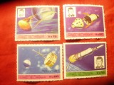 Serie mica Paraguay 1969 - Cosmos . Kennedy, 4 valori