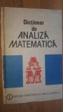 Dictionar de analiza matematica