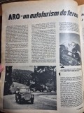 revista autoturism octombrie 1970 - prezentare autoturism aro , dacia 1300 prezentare