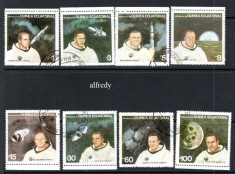 Guineea Ecuatoriala 1978, Cosmos, Spatiu, stampilat