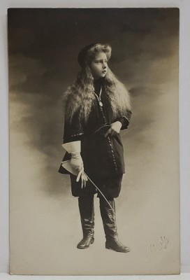 A.S.R. PRINTESA MARIA ( MIGNON ) , FOTO . MANDY , TIP CARTE POSTALA , INCEPUTUL SEC. XX foto