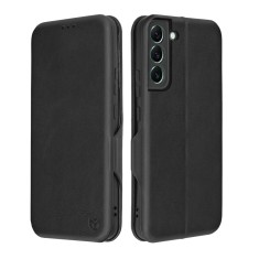 Husa 360&amp;Atilde;&amp;sbquo;&amp;Acirc;&amp;deg; Samsung Galaxy S22 Plus 5G Techsuit Safe Wallet Plus, negru foto
