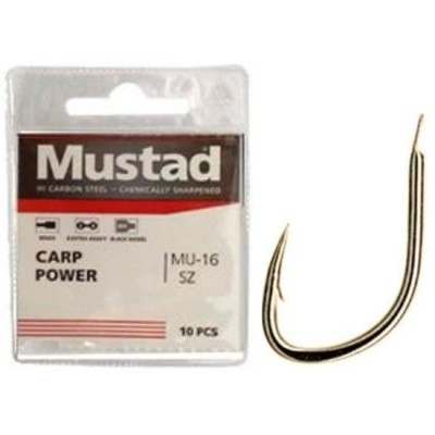 Carlige MUSTAD Power Carp MU16, Nr.12, 10buc/pac foto