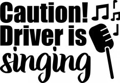 Sticker Auto, Texte, 30 cm, 12244ST-24 foto