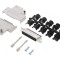 Conector D-Sub 25P Mamă 45&deg; Terminal Şurub Cabluri