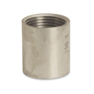 Mufă Inox Filetată 1 1/4, Fiting Inox, Conector Instalații foto