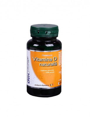 Vitamina D Naturala 60cps DVR Pharma foto