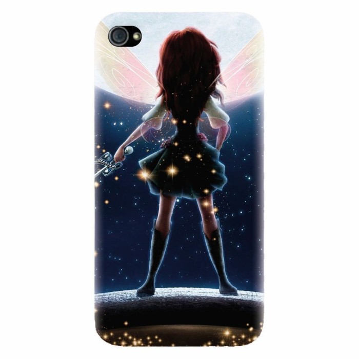 Husa silicon pentru Apple Iphone 4 / 4S, Fairy