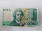 Croatia 100 000 Dinari 1993 Noua
