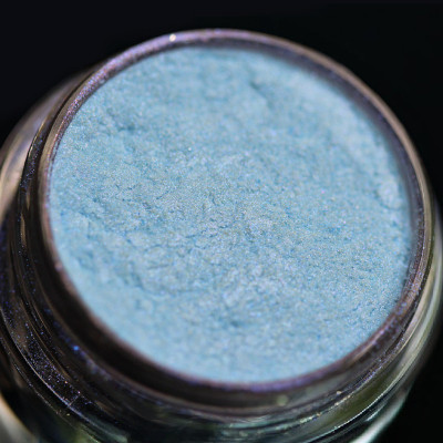 Pigment PK111 Pastel(bleu cu irizatii albastre) Duochrome pentru machiaj KAJOL Beauty, 1g foto