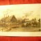 Ilustrata -Peisaj rural- pictura ,circ.1912 Buc.-Craiova cu timbru 5 bani Carol