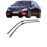 Cumpara ieftin Set stergatoare MERCEDES-BENZ S-CLASS (W221, V221) 2005-2013, parbriz, Valeo Silencio Xtrm