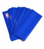 50 Bucati tuburi PVC termocontractabile pentru Baterii 20700/21700-Culoare Albastru &icirc;nchis