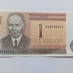 Estonia -1 kroon 1992-UNC