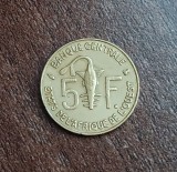 C50 - Moneda foarte veche - Africa de Vest - 5 franci - 1997