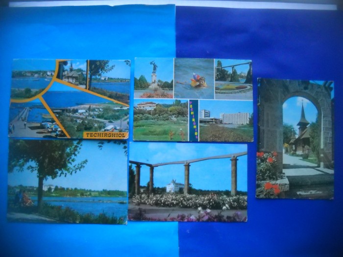HOPCT LOT NR 814 TECHIRGHIOL -CT-5 CARTI POSTALE-RSR-CIRCULATE