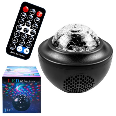Proiector cu lampa de noapte si bluetooth foto