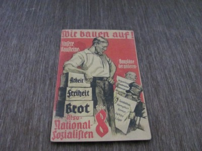 Propagandă Nazistă Carte Poștală foto