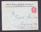 Germany REICH 1932 Postal History Rare Cover Coburg to Mitwitz D.683