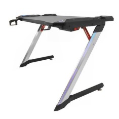 Birou de gaming Dakota eGammers SPACE DKRGBLEDGT, finisaj carbon, 8 efecte,