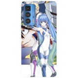 Husa compatibila cu Motorola G20 model Hermit Mio Edens Zero, Silicon, TPU, Viceversa, Transparent, Carcasa