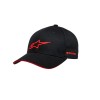 Sapca Alpinestars Rostrum Neagra Barbati, Logo 3D Brodat, Flexfit, Cozoroc Curbat
