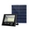 Proiector led smd 65w cu incarcare solara flippy, panou solar, cu telecomanda, suport prindere, material abs, 3ah, 114 led-uri, 271lm, 20x15 cm, negru