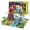 Cubic Fun - National Geographic Set de joaca 3D muntele dinozaurilor 54 piese