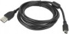CABLU alimentare si date GEMBIRD, pt. smartphone, USB 2.0 (T) la Mini-USB 2.0 (T), 1.8m, premium, conectori auriti, negru, &quot;CCF-USB2-AM5P-6&quot; (timbru v