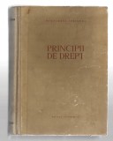 Principii de drept - colectiv de autori Min. Justitiei, Ed. Stiintifică, 1959