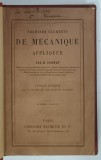 PREMIERS ELEMENTS, DE MECANIQUE APPLIQUEE par H. SONNET, 1878