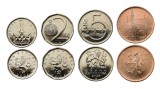 CEHIA █ SET DE MONEDE █ 1 + 2 + 5 + 10 Korun █ 2011-2025 █ UNC