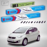 Cumpara ieftin Ștergătoare Kia Venga YN Hatchback 2010-2019 | Set Față și Spate Flat Premium &ndash; TeamCar&reg;