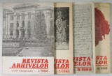 REVISTA ARHIVELOR , IANUARIE - DECEMBRIE , NUMERELE 1 - 4 , VOLUMELE I - IV , 1982
