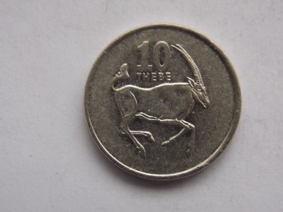10 THEBE 1998 BOTSWANA foto