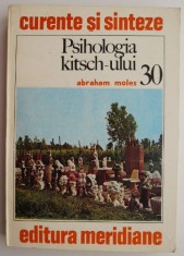 Psihologia kitsch-ului ? Abraham Moles foto