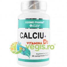 Calciu + Vitamina D3 30cpr