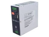 Alimentator Pulsatoriu MEAN WELL 480W 24VDC 0-20A pentru Șină DIN