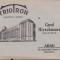 HST A247 Plic reclamă casa de import Carol Hirschmann Arad comerciant evreu