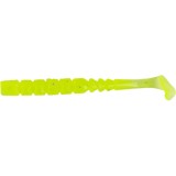 Grub Mustad Aji Paddle Tail Clear Chartreuse, 5cm, 12buc/pac