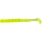 Grub Mustad Aji Paddle Tail Clear Chartreuse, 5cm, 12buc/pac